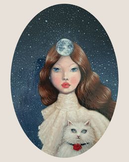Gemälde, Luna, Mary Noga