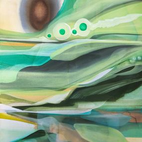 Peinture, Emerald morning, Vanessa Onuk