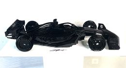Sculpture, F1 FF full black, Jean François Piecourt