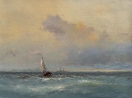 Peinture, Sail Boat, Karen Darbinyan
