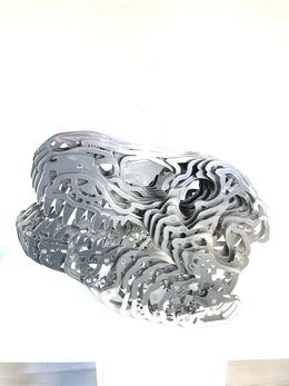 Scultura, Trex chome silver, Jean François Piecourt