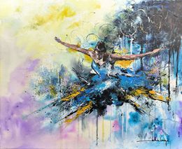 Gemälde, Le temps qui danse, Jean-Claude Lannes