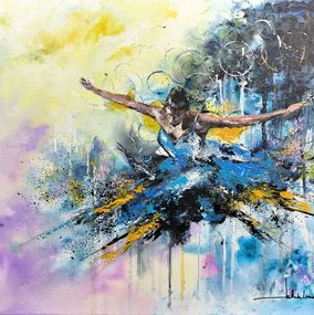 Gemälde, Le temps qui danse, Jean-Claude Lannes