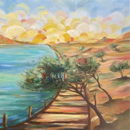 Pittura, Passerelle du Sud, Christine Desplanque