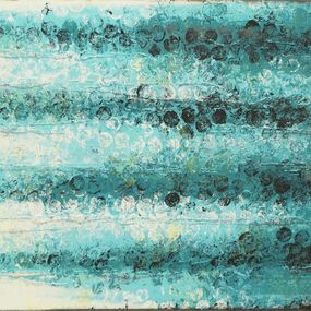 Painting, Stream Boiling bubbles, Ronald Hunter