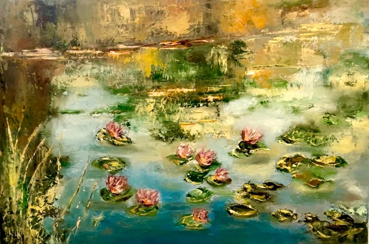 Catherine Cauvin, L'Etang au miroir Catherine Cauvin, L'Etang au miroir