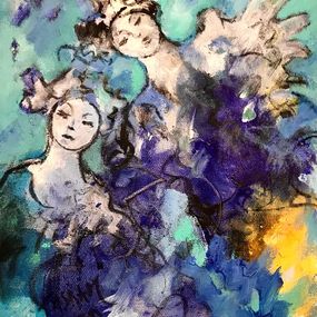 Peinture, My angel, Zield Lasram