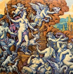 Gemälde, Diana’s Hunts - part one, Oleg Litvinov