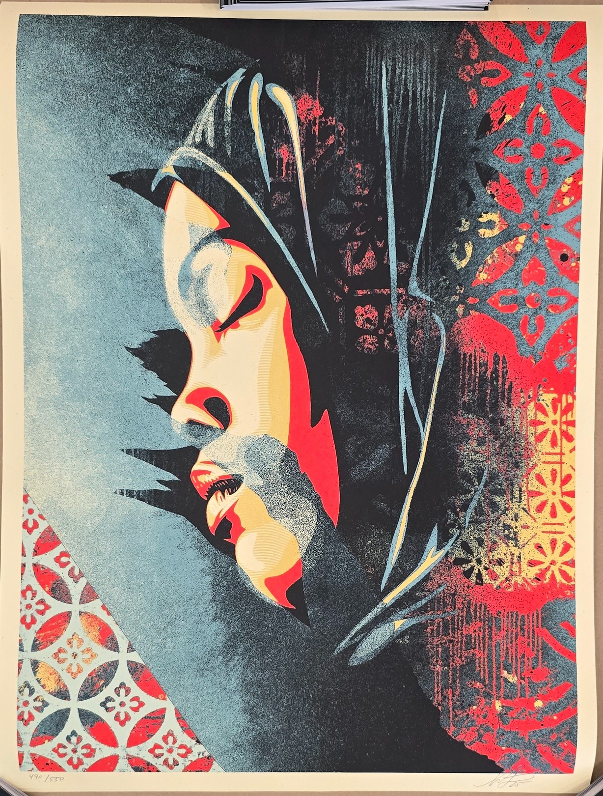 Shepard Fairey (Obey), Meditation Woman Shepard Fairey (Obey), Meditation Woman
