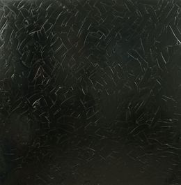 Gemälde, Lumières noires le lac n17, Serge Teneze