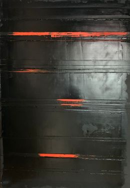 Gemälde, Lumières noires N37, Serge Teneze