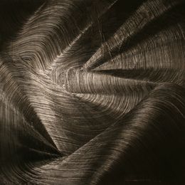 Peinture, Lumieres noires sillons 2 Cicatrices 2, Serge Teneze