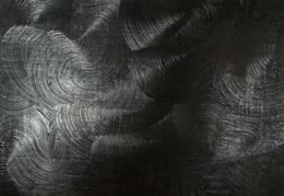 Peinture, Lumieres noires sillon 19, Serge Teneze