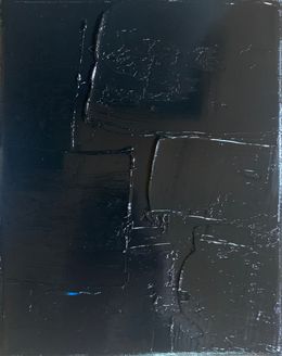 Peinture, Lumieres noires  les Blocs N38, Serge Teneze