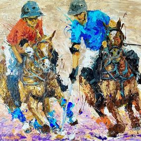 Peinture, Les Joueurs, Aurino Jottar