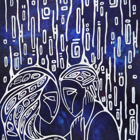 Painting, Cosmic duality, Yulia Belasla