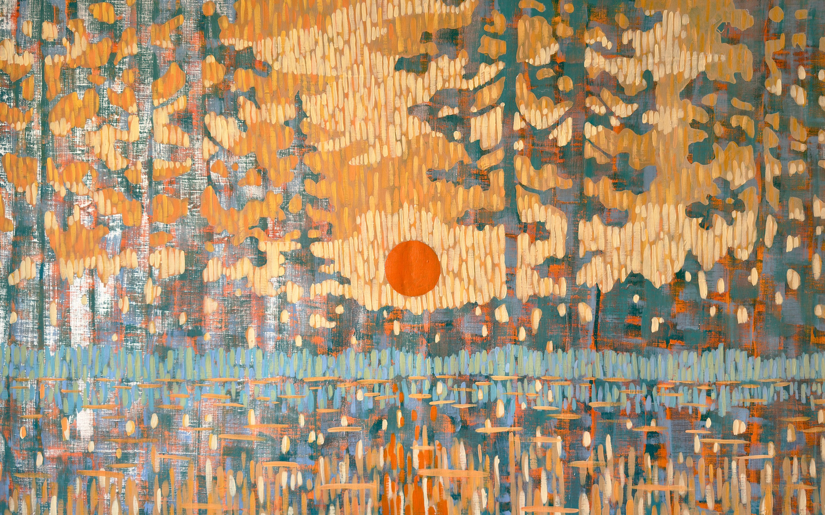 Ekaterina Prisich, Pine Forest By The River Ekaterina Prisich, Pine Forest By The River