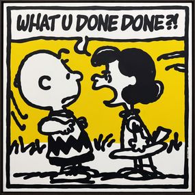 Painting, What U Done Done?! (Lauren Hill - Lost Ones), large original painting, Mark Drew