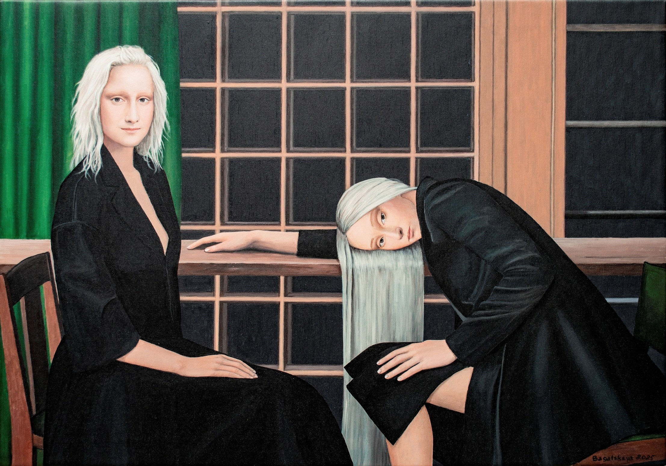 Nataliya Bagatskaya, Sitting Gracefully While the World Falls Apart Nataliya Bagatskaya, Sitting Gracefully While the World Falls Apart