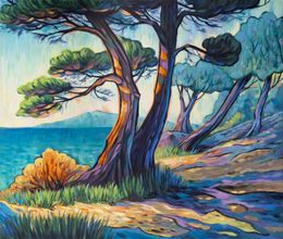 Peinture, Coastal Lightscape, Natalie Borisenko