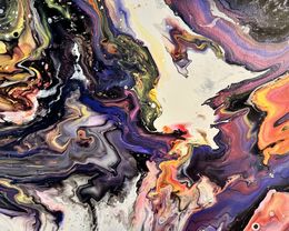 Peinture, Celestial Ember, Monica Tangen