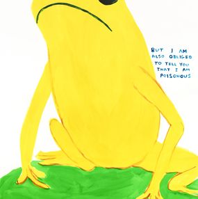 Print, I Am Very Beautiful - Yellow Frog, David Shrigley