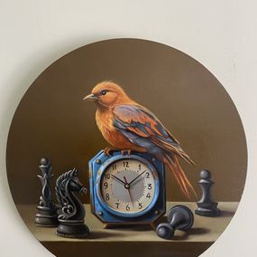 Painting, The Pause Before the Move, Ara Gasparyan