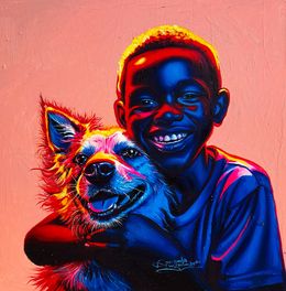 Gemälde, Companion 2, Awosola Michael Angello
