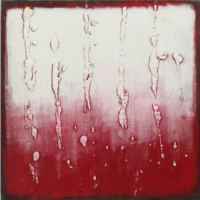 Painting, Three Reds, Ronald Hunter