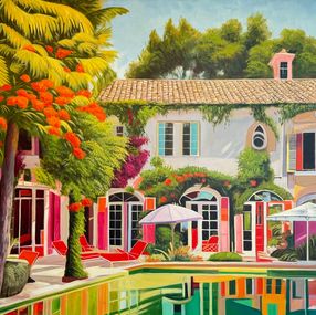 Painting, A House Becomes a Home With You, Lilly Muth