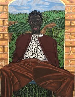 Peinture, Moment of Solitude, Samson Olatubosun