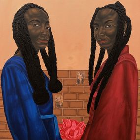 Gemälde, Together As It Blooms Again, Samson Olatubosun