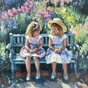 Painting, Secret Garden, Anna Reznikova