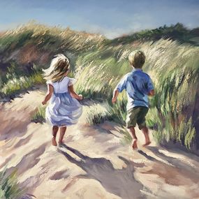 Peinture, Childhood  Memory, Anna Reznikova
