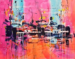 Painting, Lauda & Senna, Marta Zawadzka
