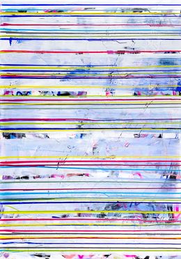 Painting, Passing sunny roads, Manuela Karin Knaut