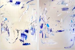 Painting, Sign of the times (diptych), Manuela Karin Knaut
