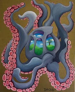 Painting, Blob II, Thomas Patin