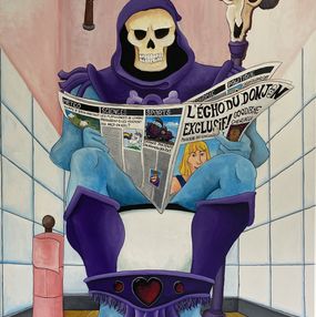 Peinture, Skeletor fait Caca, Thomas Patin