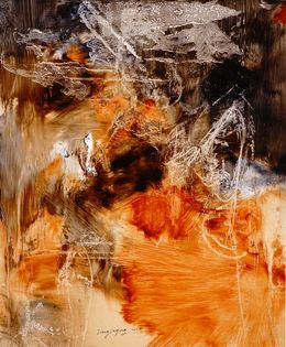 Painting, Lotus 1, Jiaqing Liang