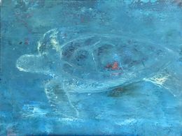 Painting, Sea Turtle, Enric Correa
