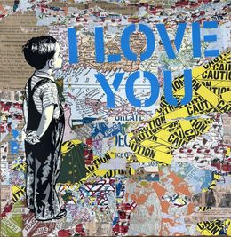 Gemälde, With all my love, Mr Brainwash