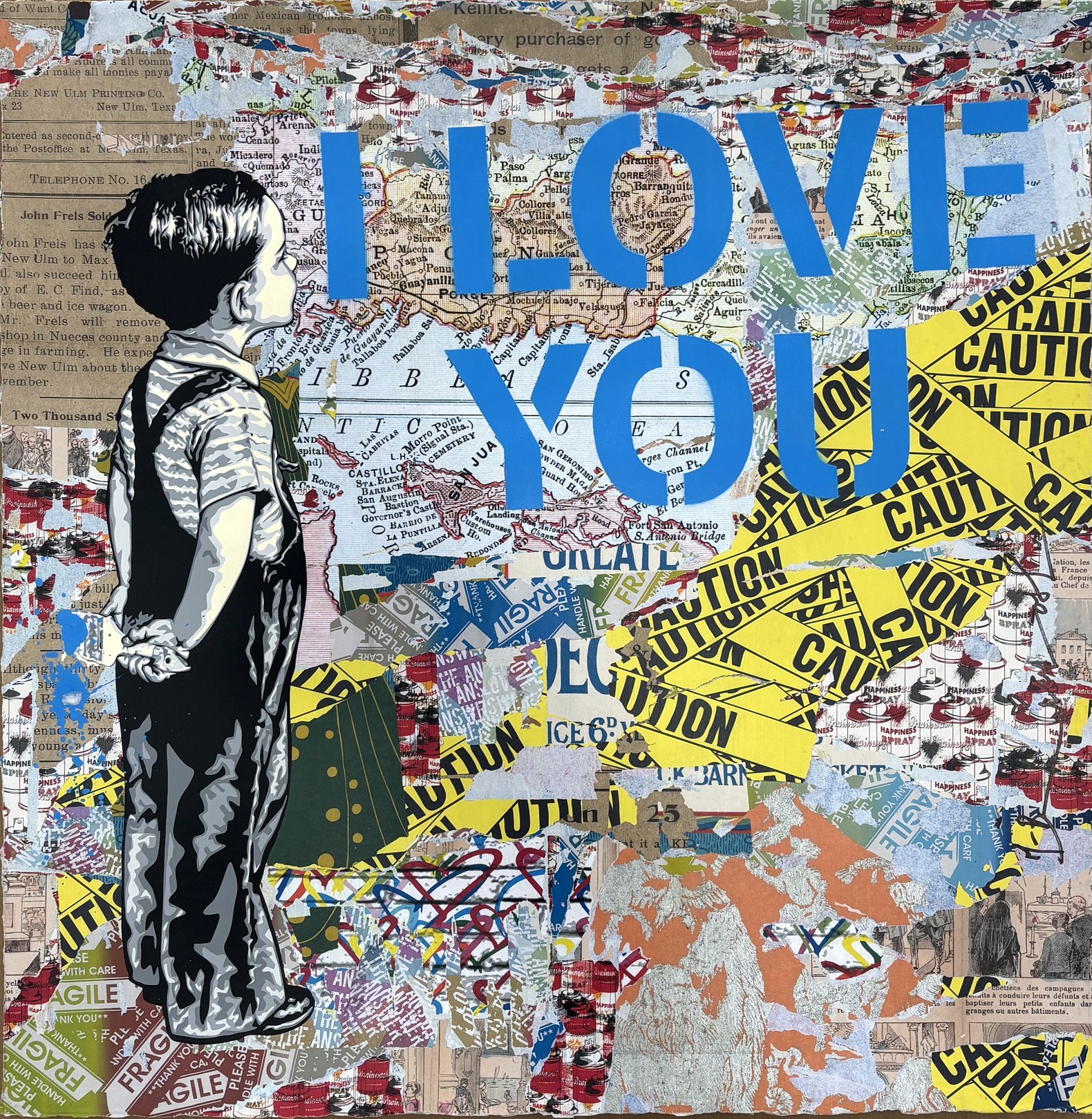 Mr Brainwash, With all my love Mr Brainwash, With all my love