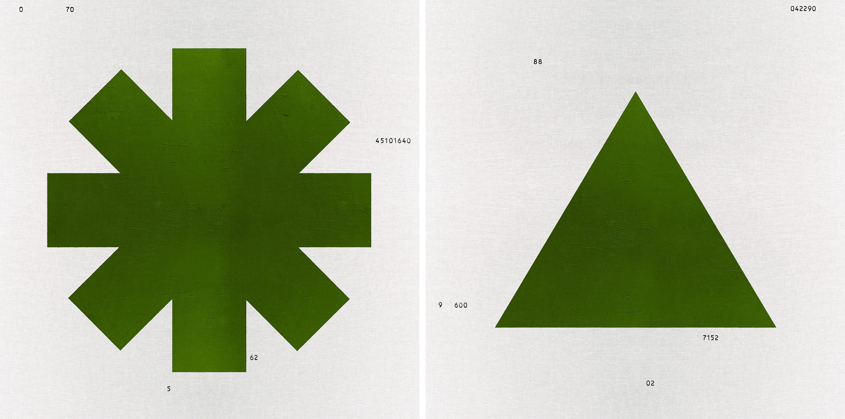 Salvatore Arnone, 0835 and 1612, Diptych. From The ONE Series Salvatore Arnone, 0835 and 1612, Diptych. From The ONE Series