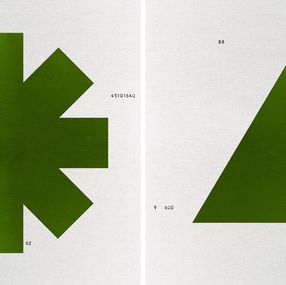 Gemälde, 0835 and 1612, Diptych. From The ONE Series, Salvatore Arnone