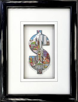 Stampe, More Bang for the Buck! (signed 3D mixed media serigraph), Charles Fazzino