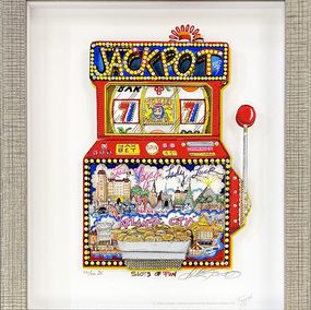 Édition, Slots Of Fun (signed 3D mixed media serigraph), Charles Fazzino