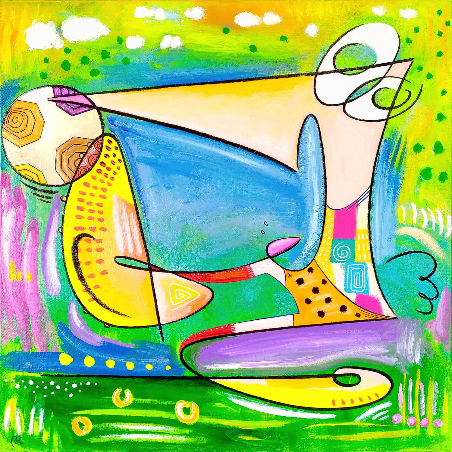 Eric Bourdon, Semi-abstraction footballistique / Footballistic Semi-Abstraction Eric Bourdon, Semi-abstraction footballistique / Footballistic Semi-Abstraction
