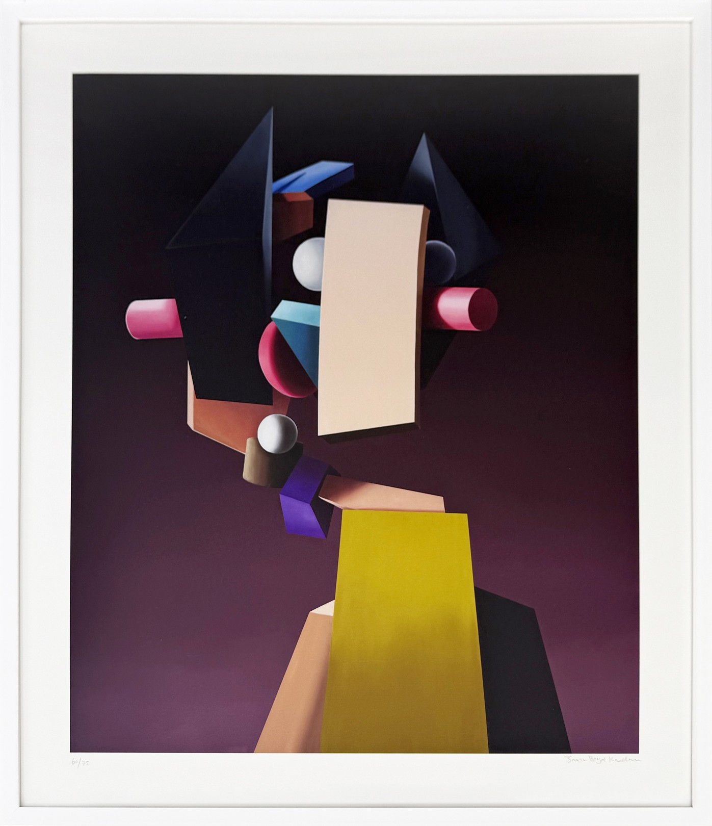 Jason Boyd Kinsella, Mille (Two), framed hand signed pigment print Jason Boyd Kinsella, Mille (Two), framed hand signed pigment print