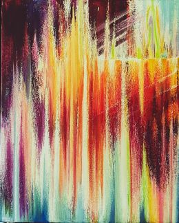 Pittura, Vertical abstract, Ana Maria Kis